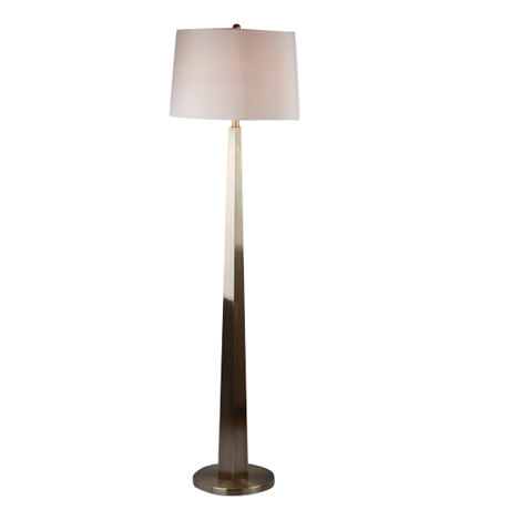 Metal floor lamp