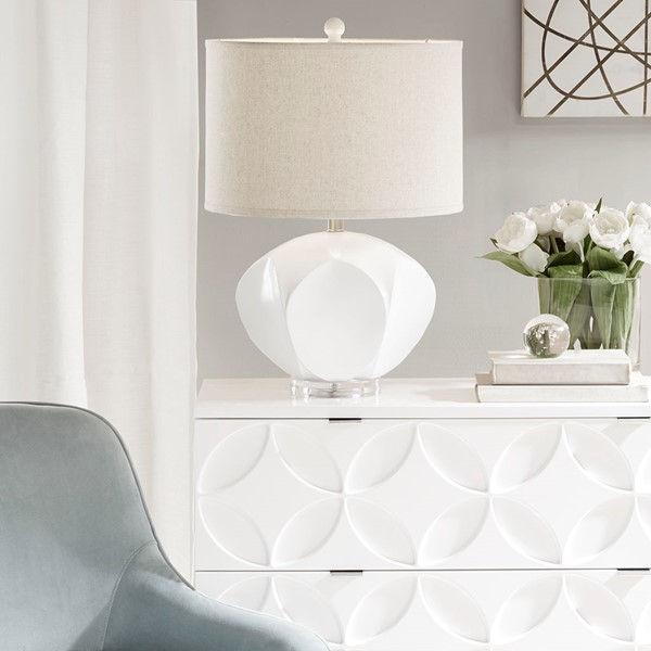 Resin & Acrylic Table Lamp